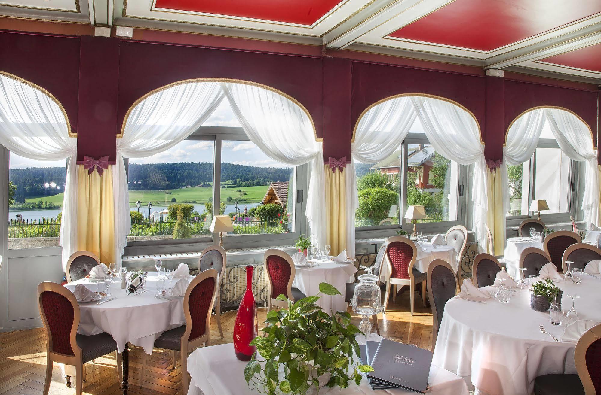 Hotel-Restaurant Le Lac 말뷔송 외부 사진